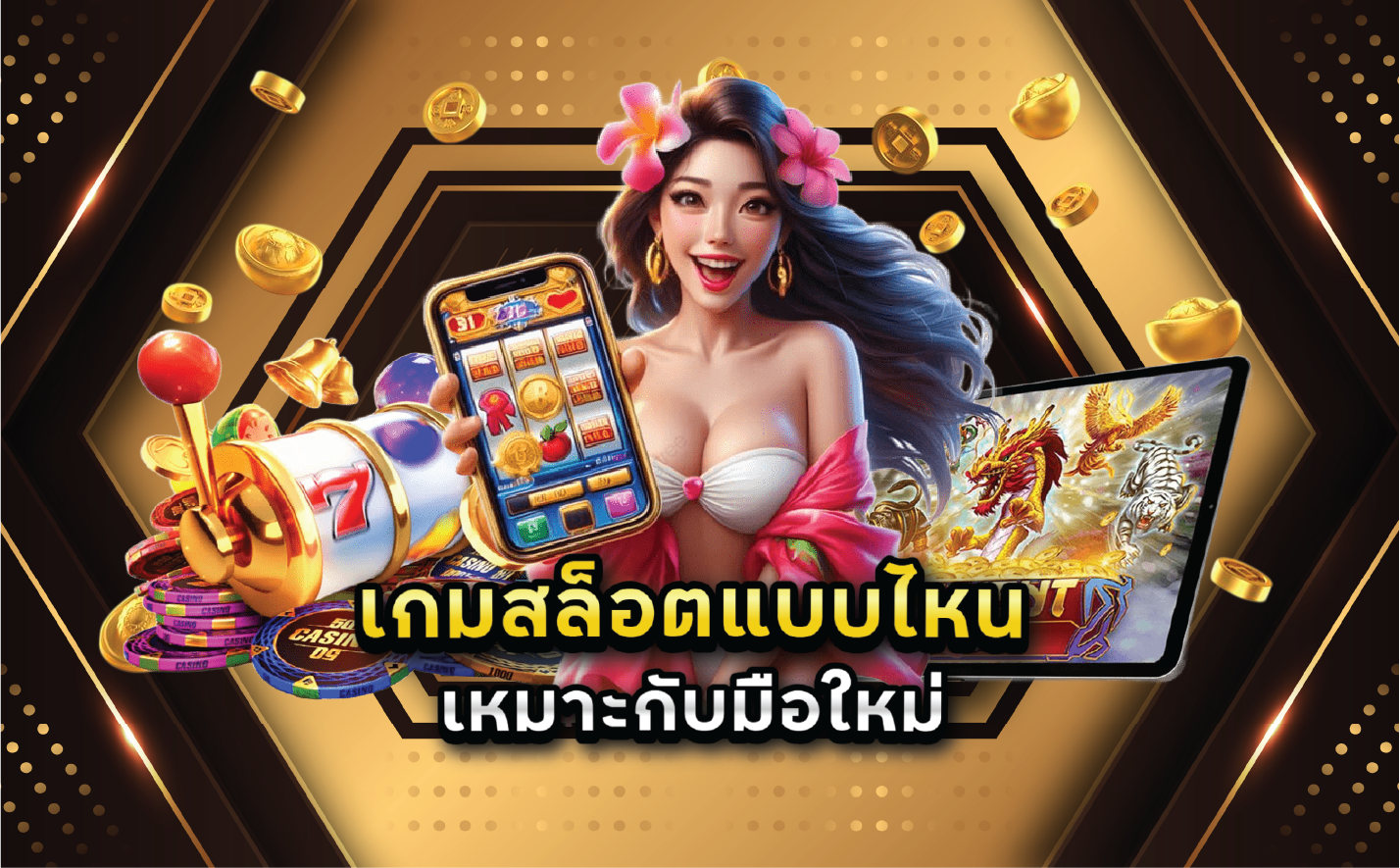 เกมสล็อตแบบไหนเหมาะกับมือใหม่